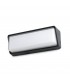LED Outdoor Wall Light White, Dark Grey IP65 - 1