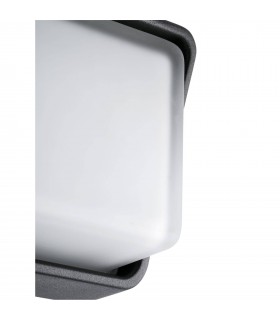 LED Outdoor Wall Light White, Dark Grey IP65 - 2