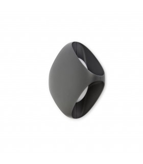 LED Outdoor Wall Light White, Dark Grey IP65 - 1