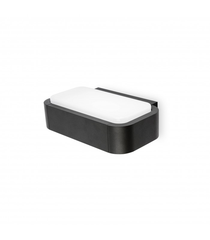 LED Outdoor Wall Light White, Dark Grey IP65 - 1