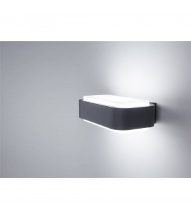 LED Outdoor Wall Light White, Dark Grey IP65 - 2