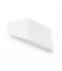 1 Light Outdoor Wall Light White IP44, E27 - 1