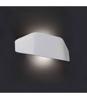 1 Light Outdoor Wall Light White IP44, E27 - 2