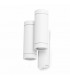 4 Light Outdoor Wall Light White IP44, GU10 - 1