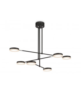Modern Fad Integrated LED Black Pendant Ceiling Light