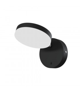 Modern Fad Integrated LED Black Wall Lamp