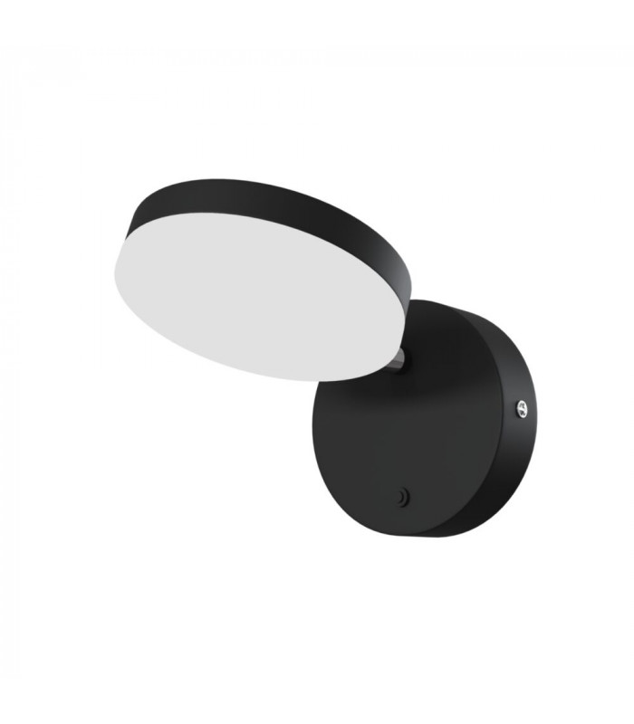 Modern Fad Integrated LED Black Wall Lamp