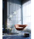 Modern Cerezo Chrome Pendant Ceiling Light Crystal-2