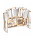 Modern Puntes Gold Wall Lamp