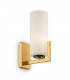 Modern Fortano Brass Wall Lamp Glass Shade