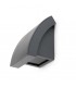 1 Light Outdoor Wall Light Dark Grey IP44, GU10 - 1
