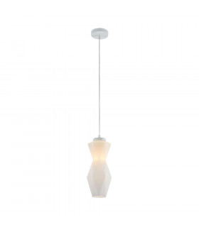 Modern Simplicity White Pendant Ceiling Light Glass Shade