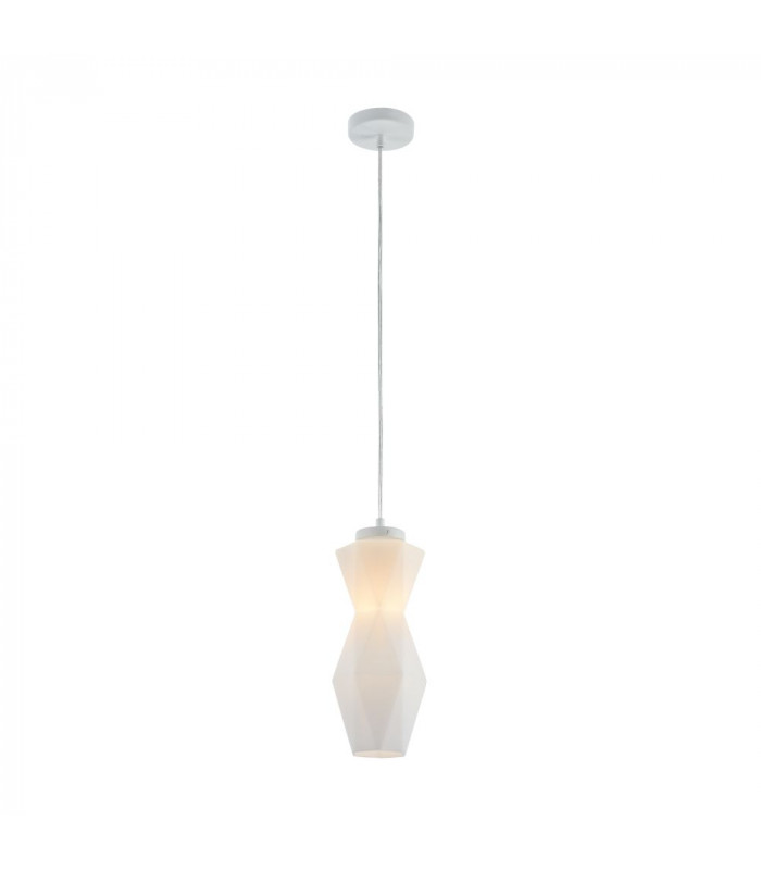 Modern Simplicity White Pendant Ceiling Light Glass Shade