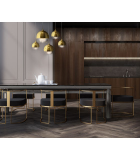 Modern Fermi 5 Light Gold Cluster Pendant Ceiling Light-2