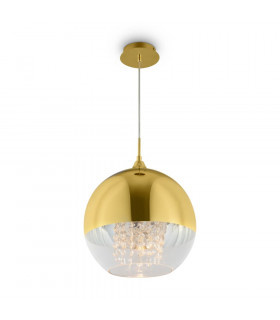 Modern Fermi Gold Dome Pendant Ceiling Light