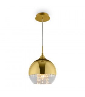 Modern Fermi Gold Dome Pendant Ceiling Light