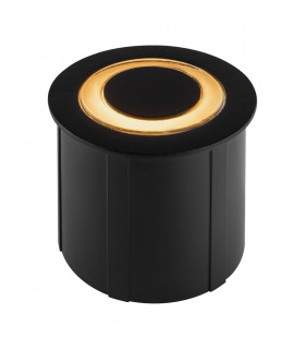 Outdoor Limo Integrated LED Black Recessed Downlight IP65