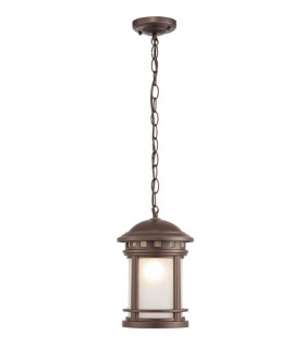 Outdoor Salamanca Brown Pendant Lantern Ceiling Light IP44