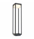 Outdoor Baker Street Integrated LED Black Bollard Landscape Light IP65