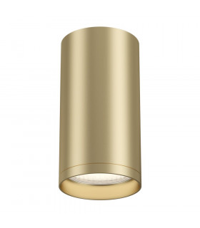 Technical FOCUS S Matt Gold Surface Mounted Ceiling Lamp