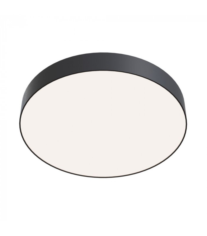 Technical Zon Integrated LED Black Round Ceiling Lamp