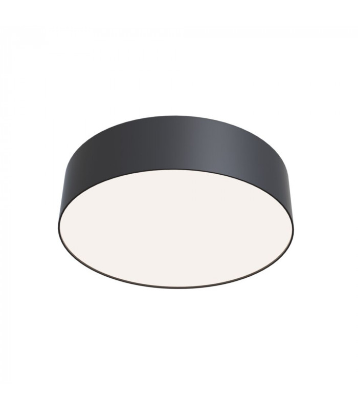 Technical Zon Integrated LED Black Round Ceiling Lamp