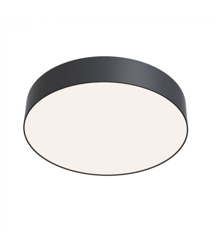 Technical Zon Integrated LED Black Round Ceiling Lamp