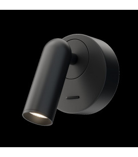 Technical Mirax Integrated LED Black Reading Wall Lamp