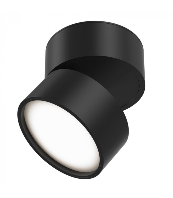 Technical Onda Integrated LED Black Surface Mounted Ceiling Lamp