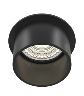 Technical Reif Black Recessed Downlight