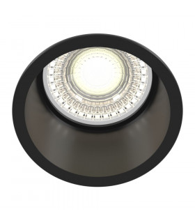 Technical Reif Black Recessed Downlight