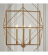 Pescara 4 Light Ceiling Pendant Antique Gold & Silver Leaf-5