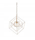Pescara Pendant Ceiling Light Antique Gold Leaf-1