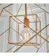 Pescara Pendant Ceiling Light Antique Gold Leaf-5