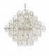 Positano 14 Light Ceiling Pendant Polished Nickel Plate & Clear Crystal-1