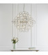 Positano 14 Light Ceiling Pendant Polished Nickel Plate & Clear Crystal-3