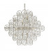Positano 14 Light Ceiling Pendant Polished Nickel Plate & Clear Crystal-5