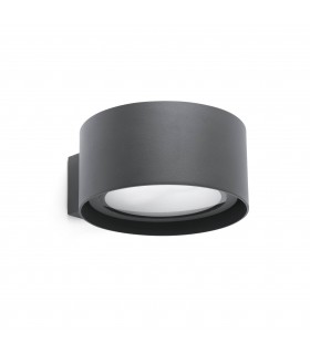 LED Outdoor Wall Light Dark Grey IP54 - 1