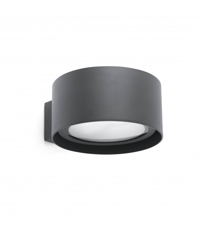 LED Outdoor Wall Light Dark Grey IP54 - 1