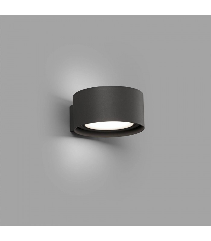LED Outdoor Wall Light Dark Grey IP54 - 2