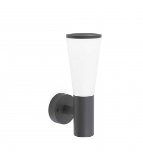LED Outdoor Wall Light Dark Grey IP54 - 1