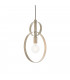 Trento Pendant Ceiling Light Antique Silver Leaf-1