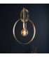 Trento Pendant Ceiling Light Antique Silver Leaf-5