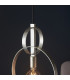 Trento Pendant Ceiling Light Antique Silver Leaf-6