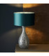 Ortisei Table Lamp Artisan Glass & Brushed Bronze Plate-6