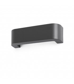 LED Outdoor Wall Light Dark Grey IP44 - 1