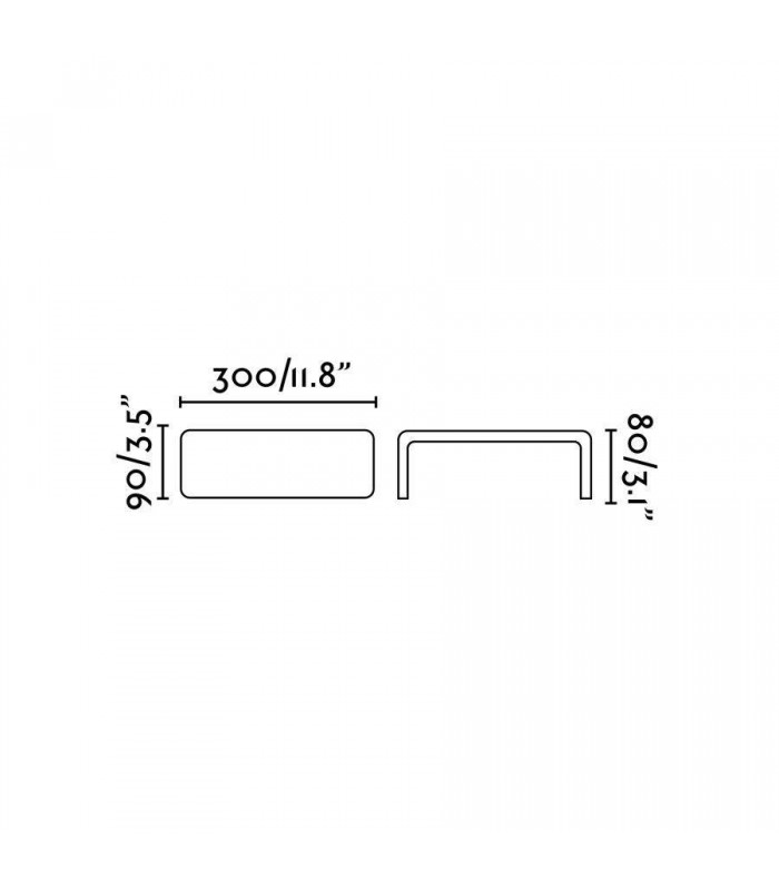 LED Outdoor Wall Light Dark Grey IP44 - 3
