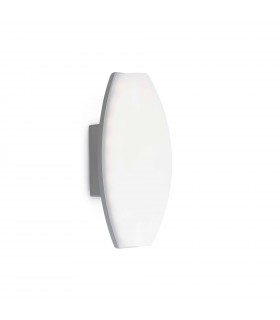 LED Outdoor Wall Light White, Dark Grey IP54 - 1