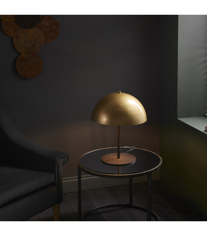 Nuoro Table Lamp Soft Gold & Dark Bronze Effect Paint-2