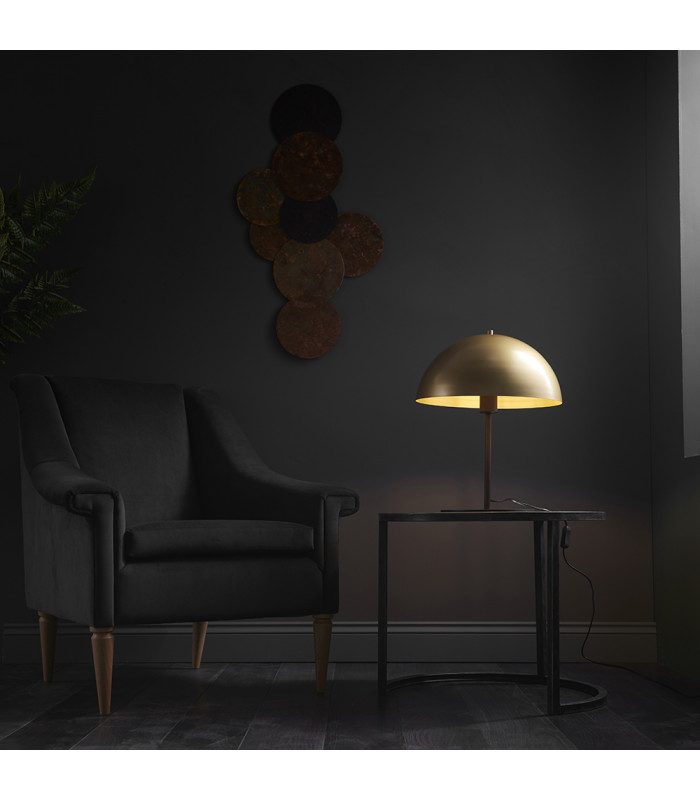 Nuoro Table Lamp Soft Gold & Dark Bronze Effect Paint-3